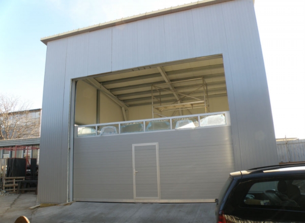 Building steel structure workshop